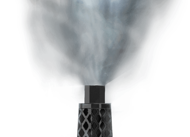 PP Power Poulan Pro nozzle with steam coming out
